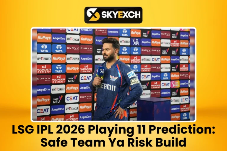 LSG IPL 2026 Playing 11 Prediction