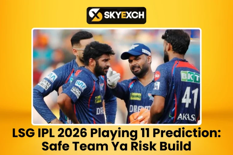 LSG IPL 2026 Playing