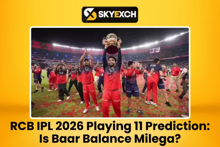 RCB IPL 2026 Playing 11 Prediction Is Baar Balance Milega