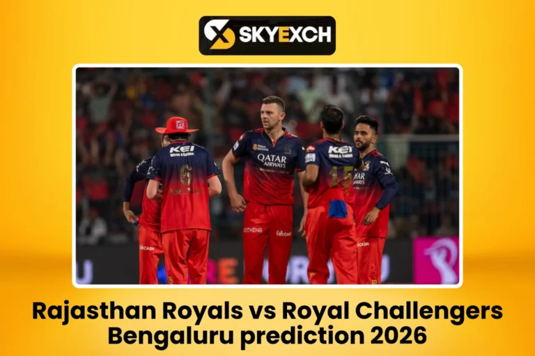 Rajasthan Royals vs Royal Challengers Bengaluru prediction