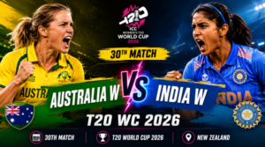 Australia W vs India W, 30th Match