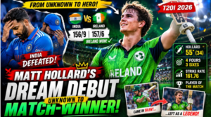 Matt Hollard's Dream Debut Player of the Match vs India