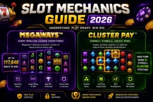 Slot Mechanics Guide 2026: Megaways, Cluster Pay & More